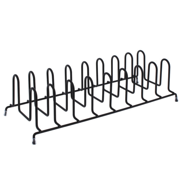 Stojak na pokrywki ze stalowego drutu