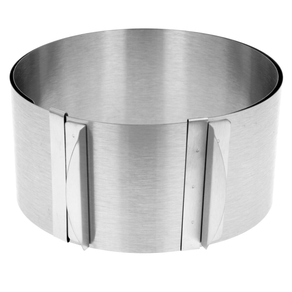 Forma do pieczenia okrągła regulowana rant 8,5 cm