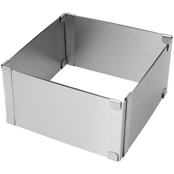 Regulowana forma do pieczenia prostokątna rant 8 cm