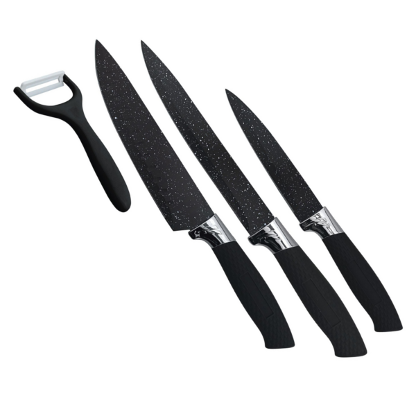 Komplet noży kuchennych + obieraczka