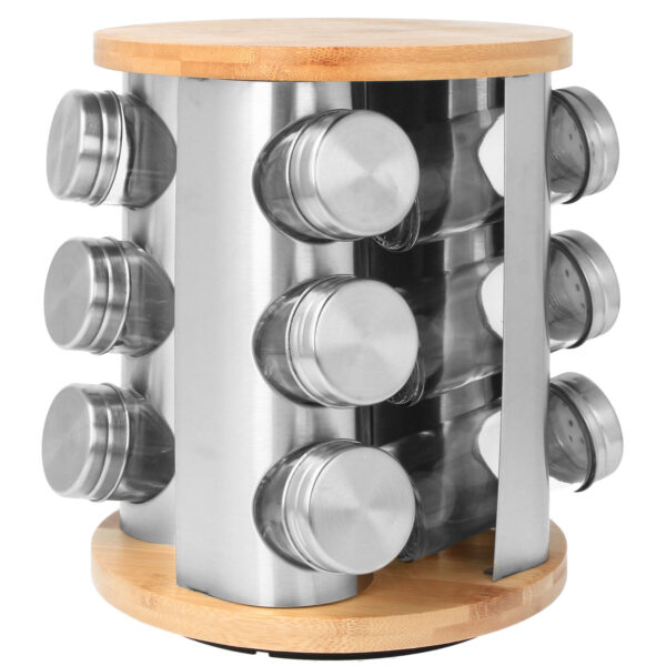 Stojak z pojemniczkami na przyprawy 12 słoików