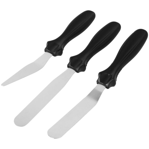 Zestaw 3 szpatułek cukierniczych