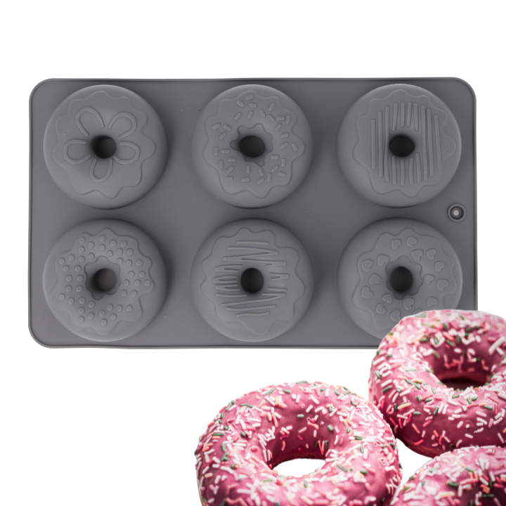 Silikonowa forma do donatów donutów i bajgli