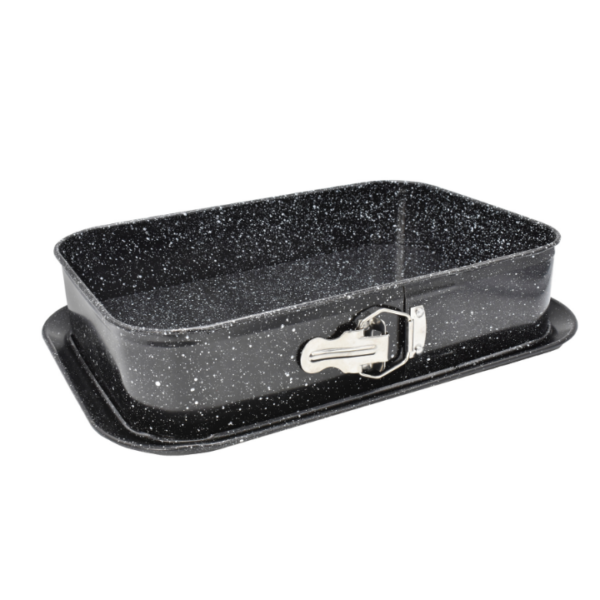 Duża tortownica prostokątna 31 x 22,5 cm