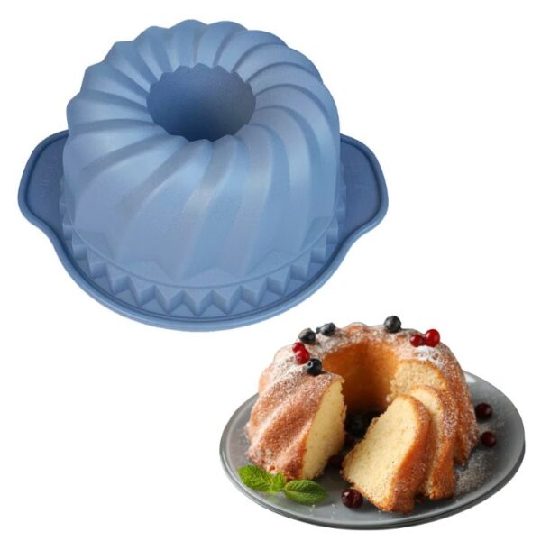 Duża forma silikonowa do babki 24 cm – idealna na Wielkanoc