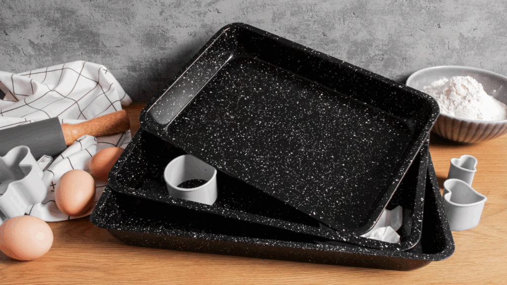 zestaw blach do pieczenia