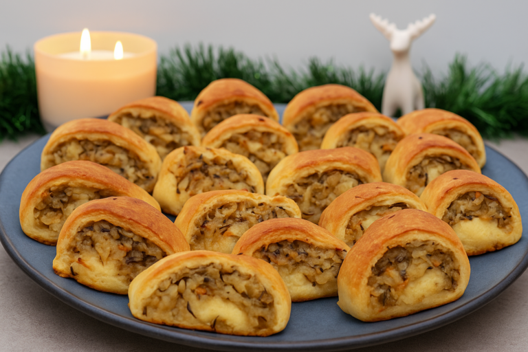 kepsresowe paszteckiki z kapusta i grzybami