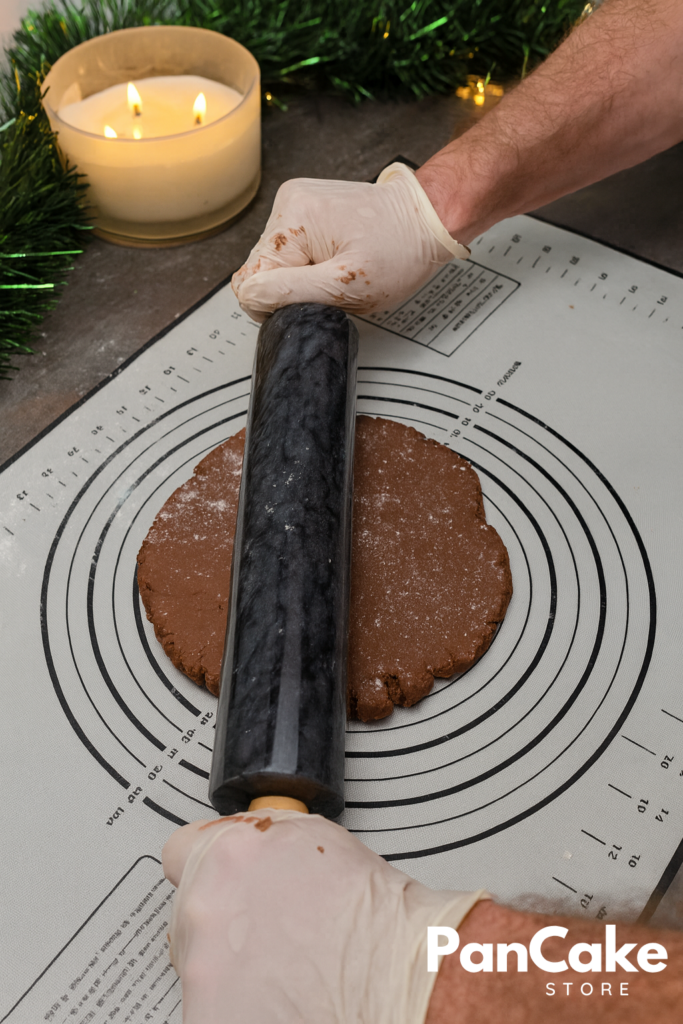 walkowanie ciasta na pierniczki